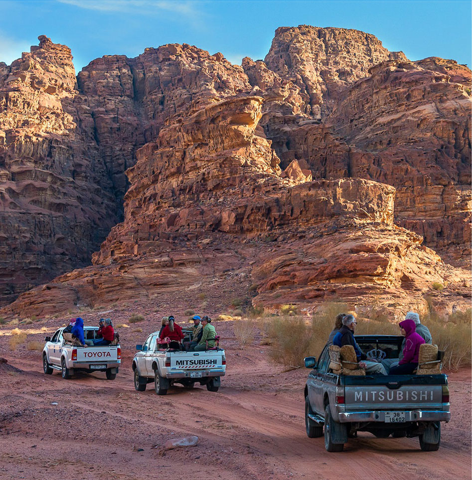 Jeep tour in Jordan