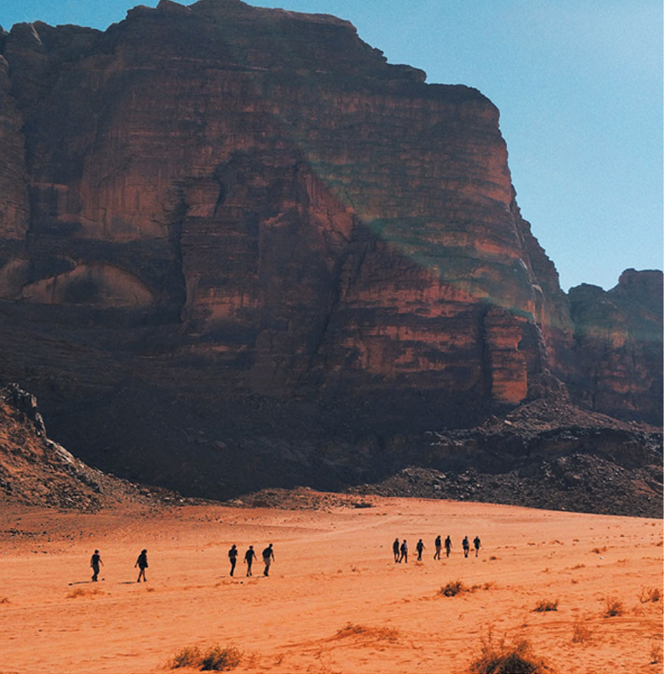 Trekking in Jordan