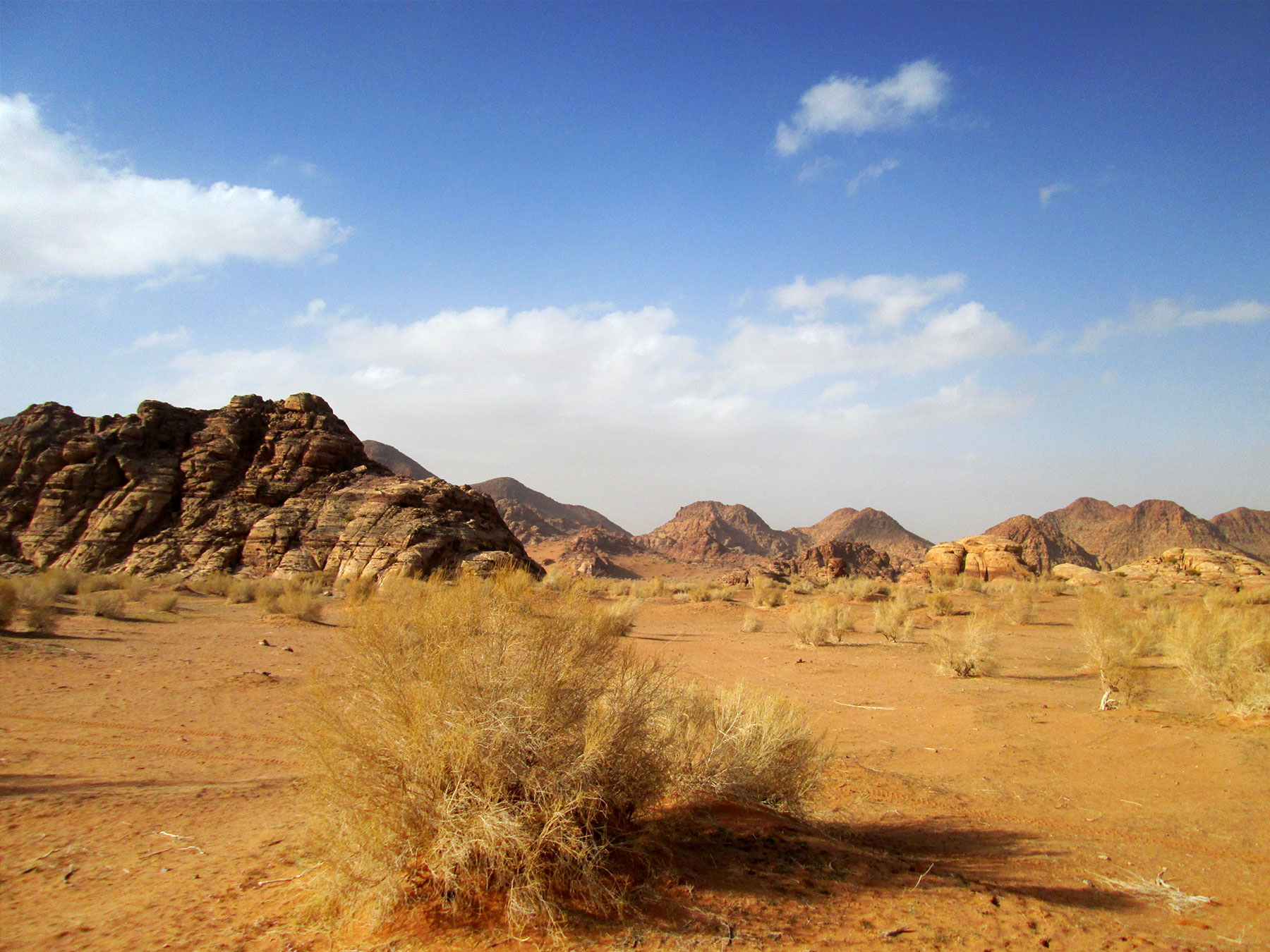 Visitez le désert de Jordanie