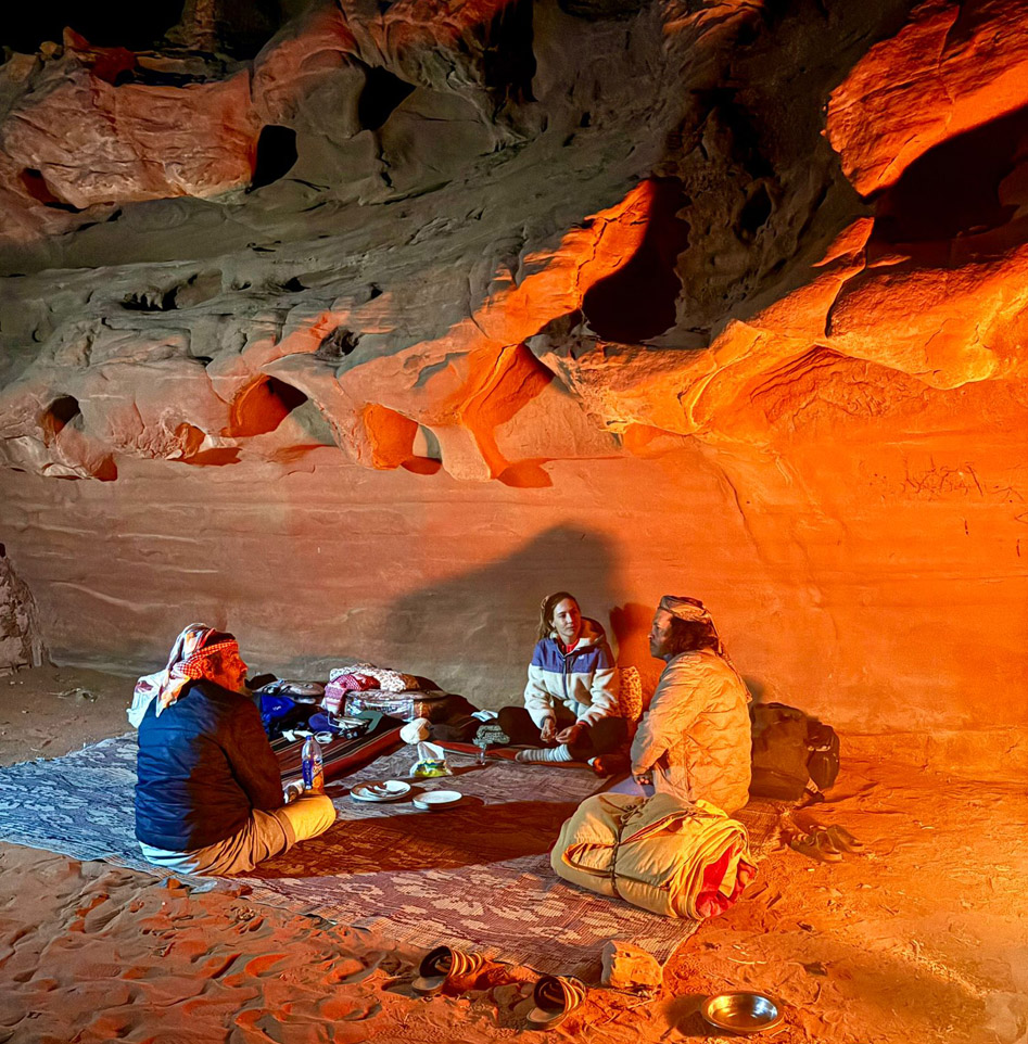 Bivouac in the desert - Jordan